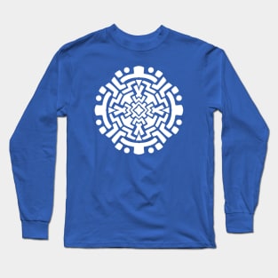 abstract kaleidoscope art Long Sleeve T-Shirt